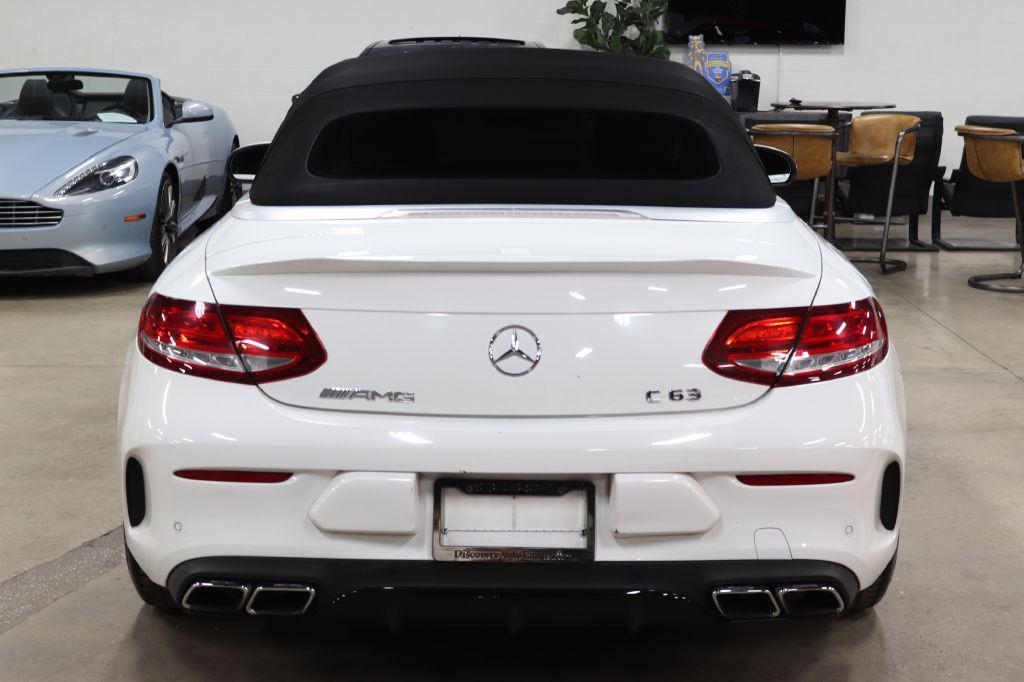 used 2017 Mercedes-Benz AMG C 63 car, priced at $35,990