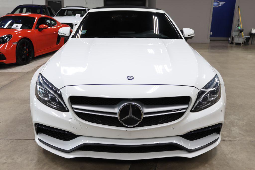 used 2017 Mercedes-Benz AMG C 63 car, priced at $35,990