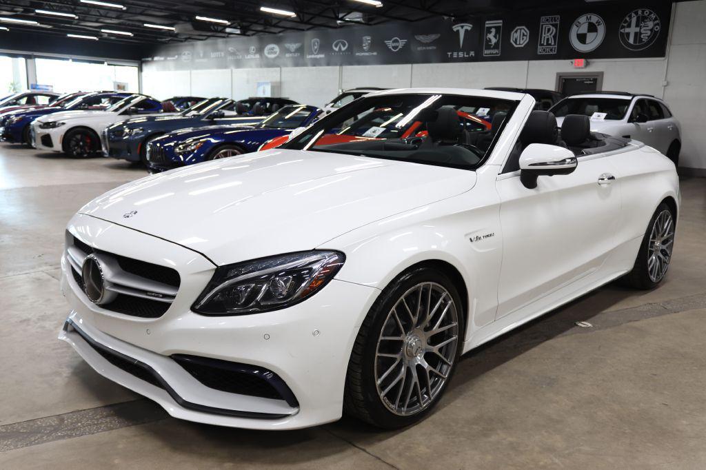 used 2017 Mercedes-Benz AMG C 63 car, priced at $35,990