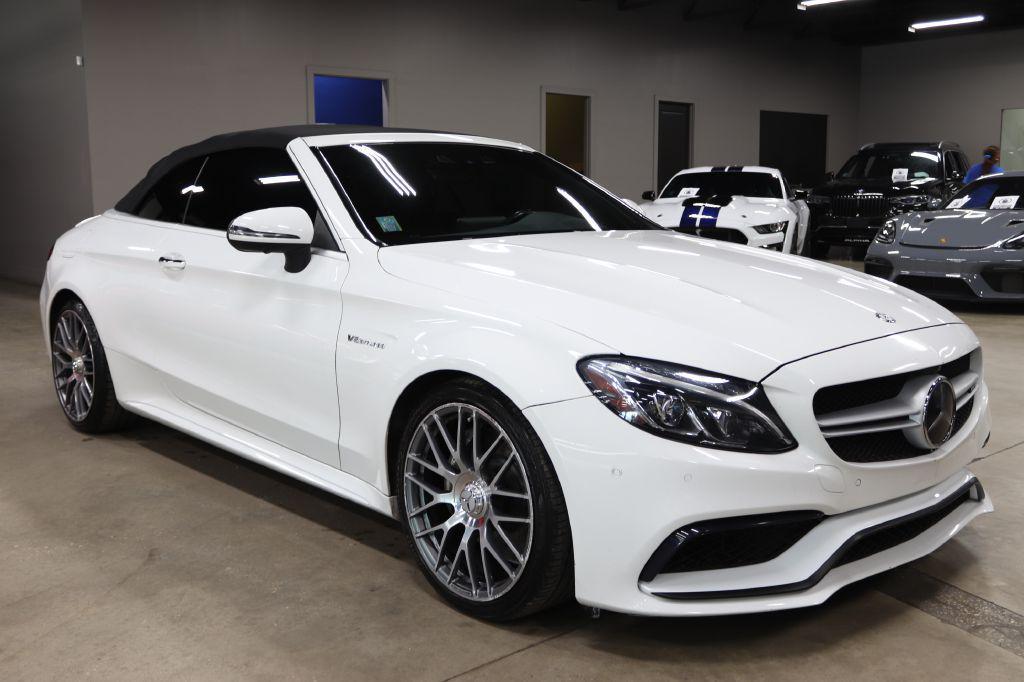 used 2017 Mercedes-Benz AMG C 63 car, priced at $35,990