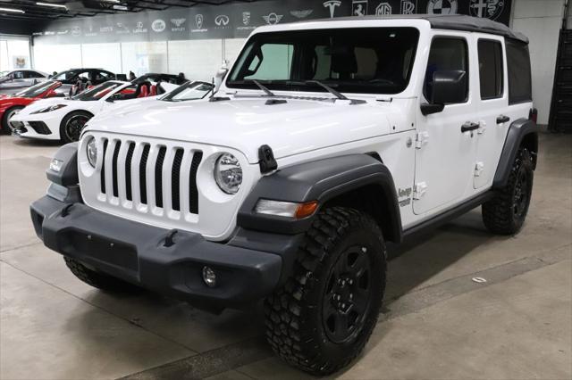 used 2018 Jeep Wrangler Unlimited car, priced at $21,490