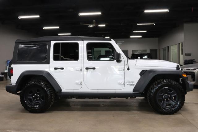 used 2018 Jeep Wrangler Unlimited car, priced at $21,490