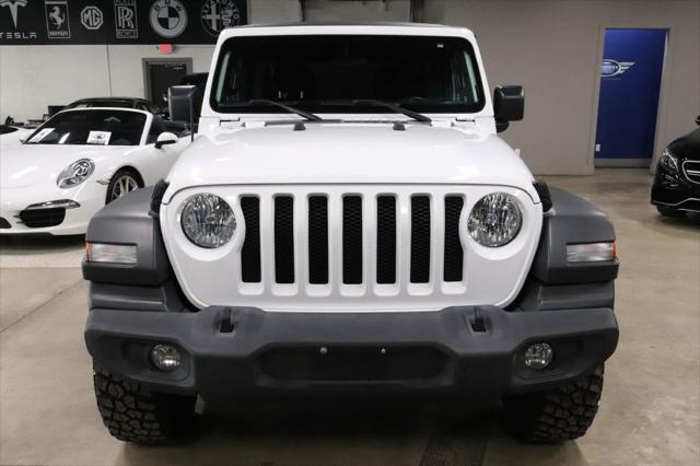 used 2018 Jeep Wrangler Unlimited car, priced at $21,490