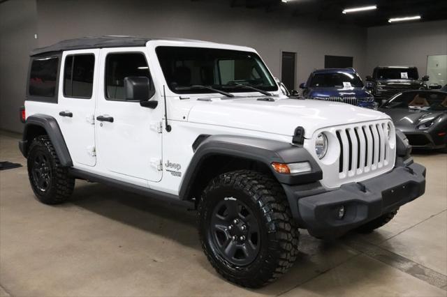 used 2018 Jeep Wrangler Unlimited car, priced at $21,490