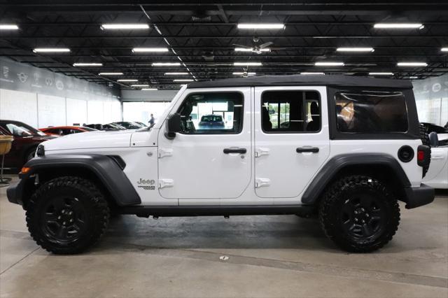 used 2018 Jeep Wrangler Unlimited car, priced at $21,490