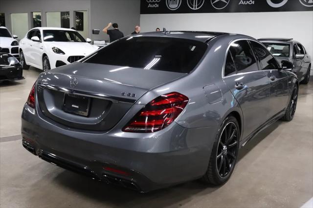used 2019 Mercedes-Benz AMG S 63 car, priced at $54,990