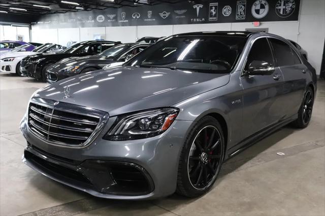 used 2019 Mercedes-Benz AMG S 63 car, priced at $54,990