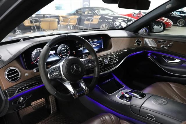 used 2019 Mercedes-Benz AMG S 63 car, priced at $54,990