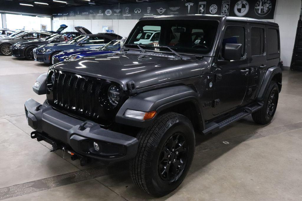 used 2021 Jeep Wrangler car, priced at $27,490