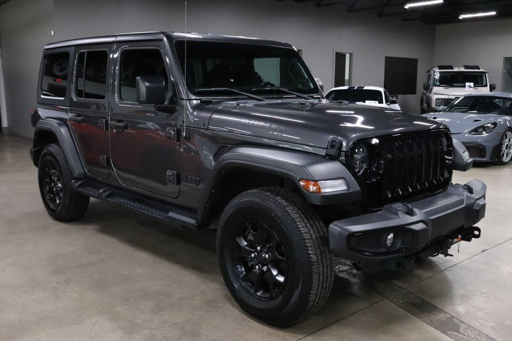 used 2021 Jeep Wrangler car, priced at $27,490