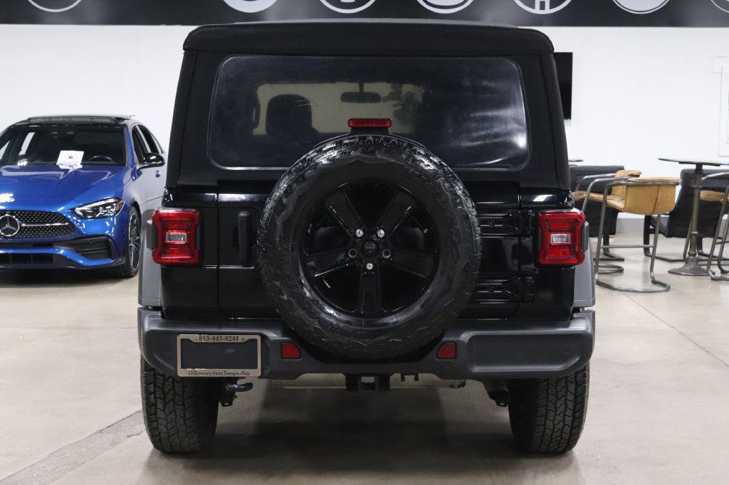 used 2021 Jeep Wrangler Unlimited car, priced at $27,990