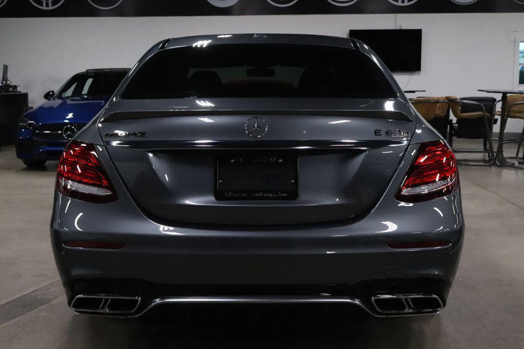 used 2018 Mercedes-Benz AMG E 63 car, priced at $49,990