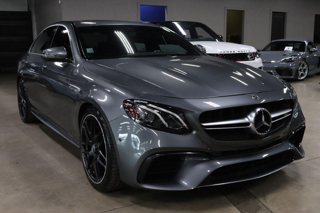 used 2018 Mercedes-Benz AMG E 63 car, priced at $49,990
