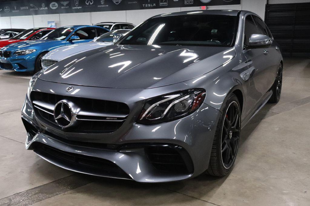 used 2018 Mercedes-Benz AMG E 63 car, priced at $49,990