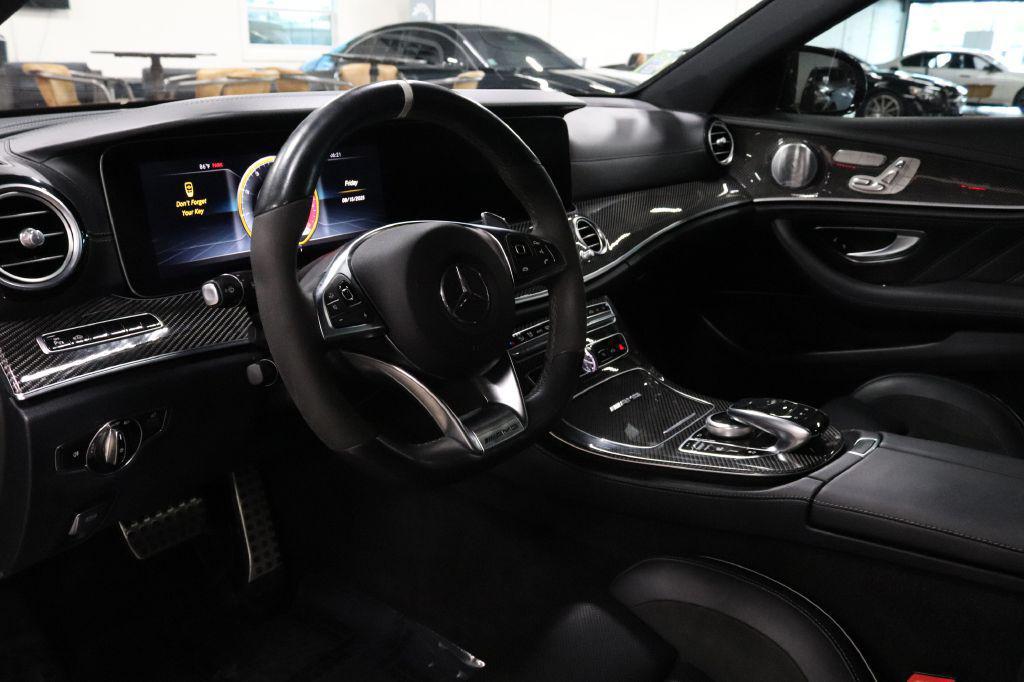 used 2018 Mercedes-Benz AMG E 63 car, priced at $49,990