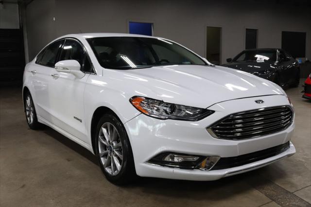 used 2017 Ford Fusion Hybrid car, priced at $11,990