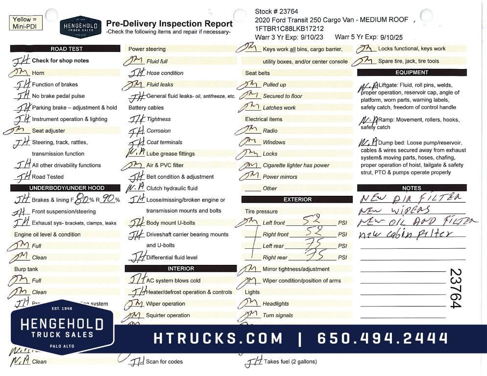 used 2020 Ford Transit-250 car, priced at $43,995