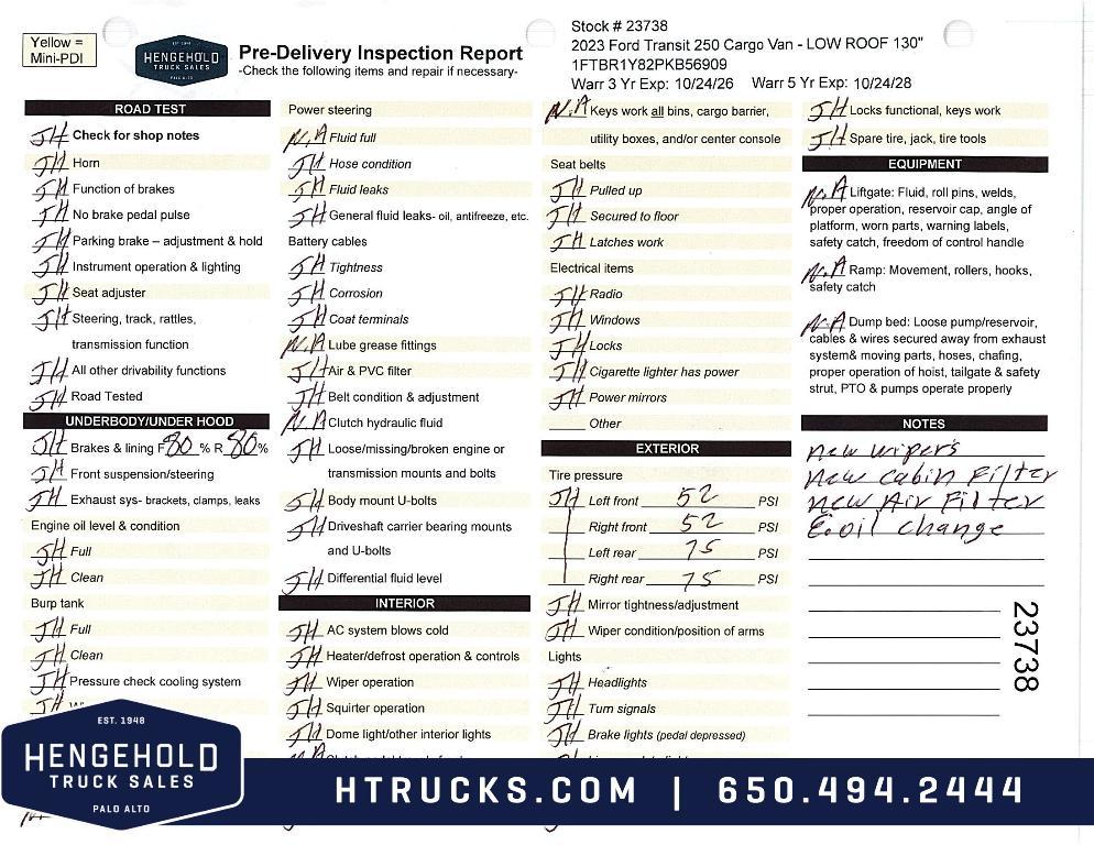 used 2023 Ford Transit-250 car, priced at $41,995