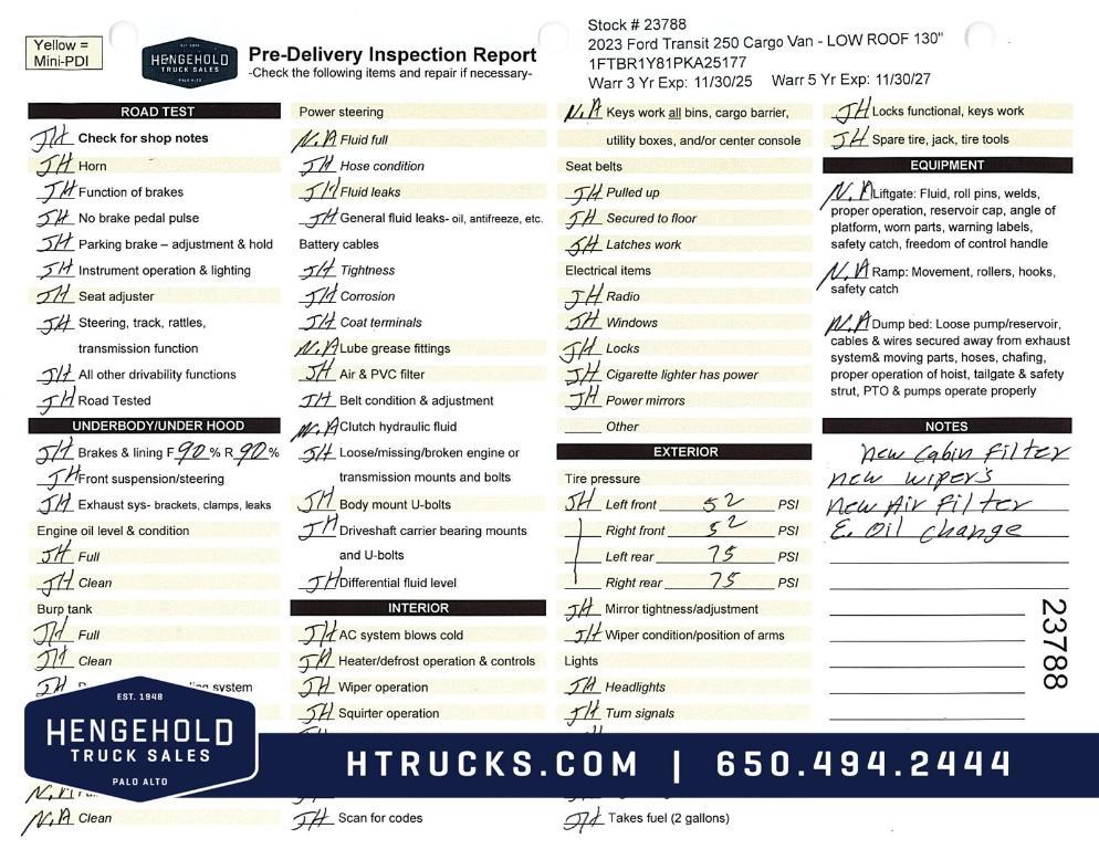 used 2023 Ford Transit-250 car, priced at $43,995