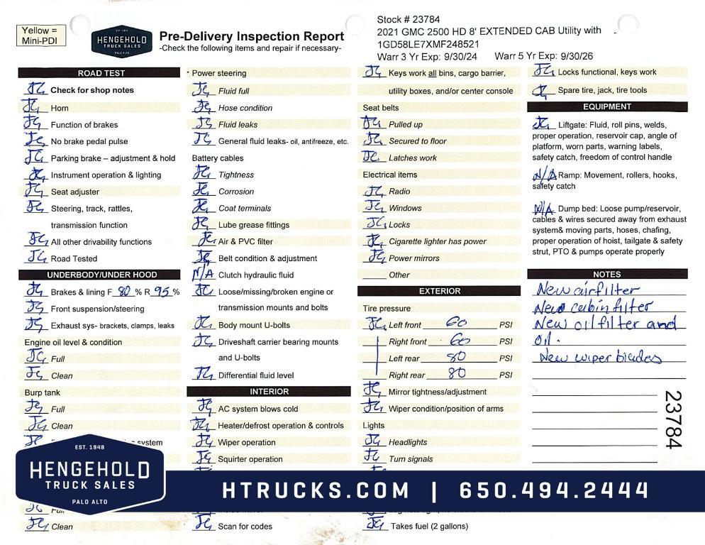 used 2021 GMC Sierra 2500 car, priced at $47,995