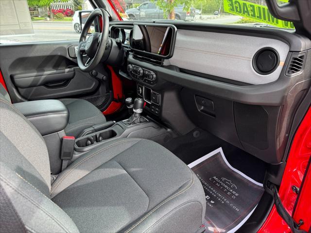 used 2024 Jeep Wrangler car, priced at $31,853