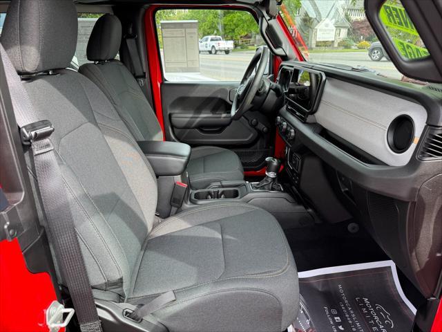 used 2024 Jeep Wrangler car, priced at $31,853