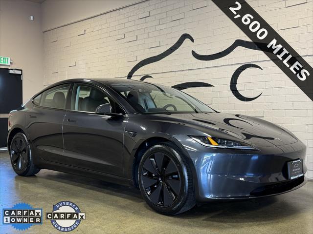 used 2024 Tesla Model 3 car, priced at $36,950