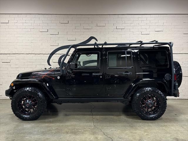 used 2016 Jeep Wrangler Unlimited car, priced at $24,293