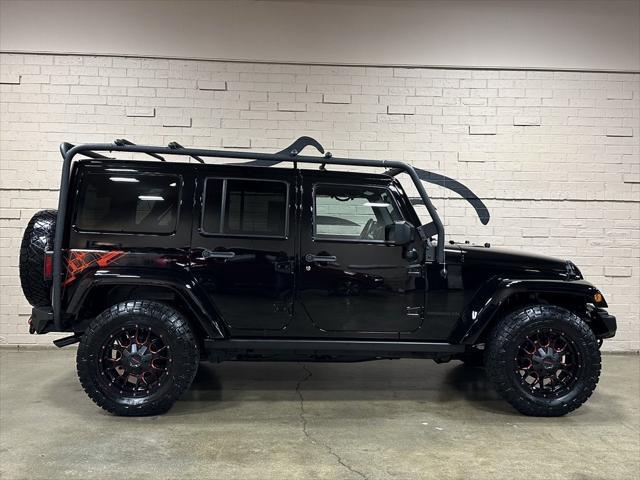 used 2016 Jeep Wrangler Unlimited car, priced at $24,293