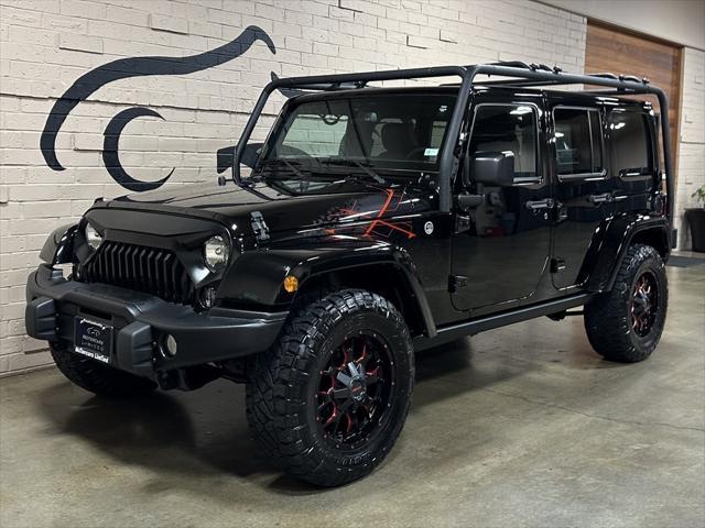 used 2016 Jeep Wrangler Unlimited car, priced at $24,293