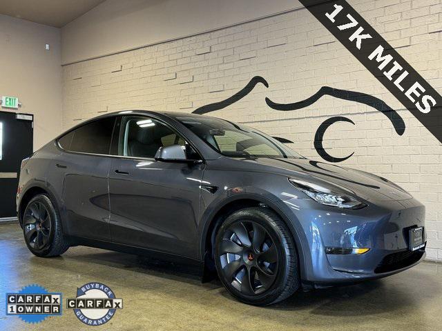 used 2021 Tesla Model Y car, priced at $35,950