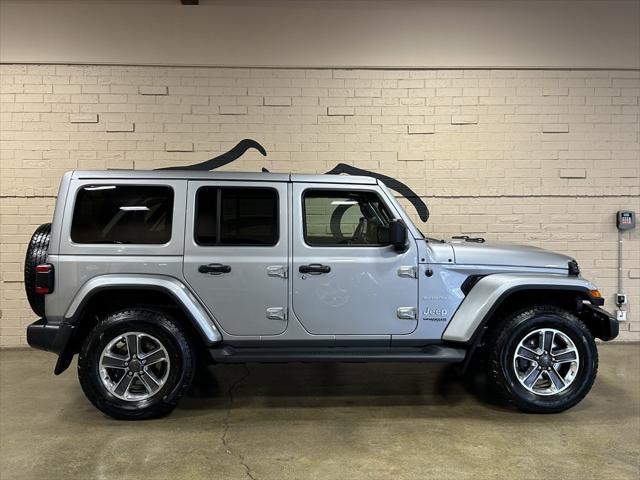 used 2021 Jeep Wrangler Unlimited car, priced at $35,237