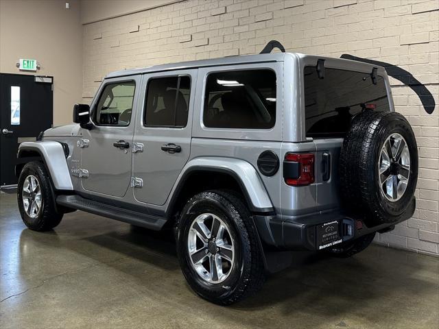 used 2021 Jeep Wrangler Unlimited car, priced at $35,237