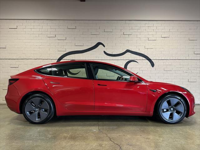 used 2023 Tesla Model 3 car, priced at $29,205