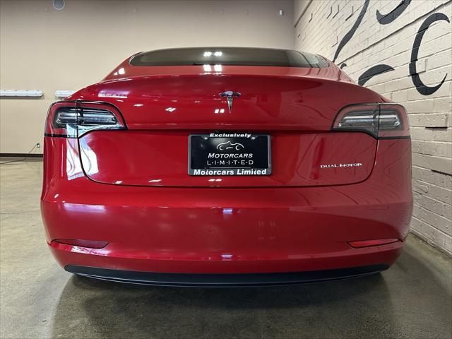 used 2023 Tesla Model 3 car, priced at $29,205