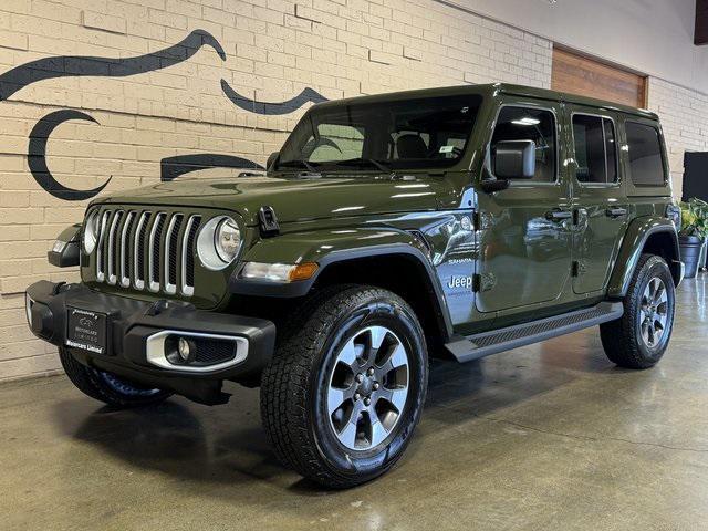 used 2021 Jeep Wrangler Unlimited car, priced at $36,828