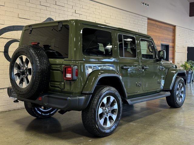 used 2021 Jeep Wrangler Unlimited car, priced at $36,828