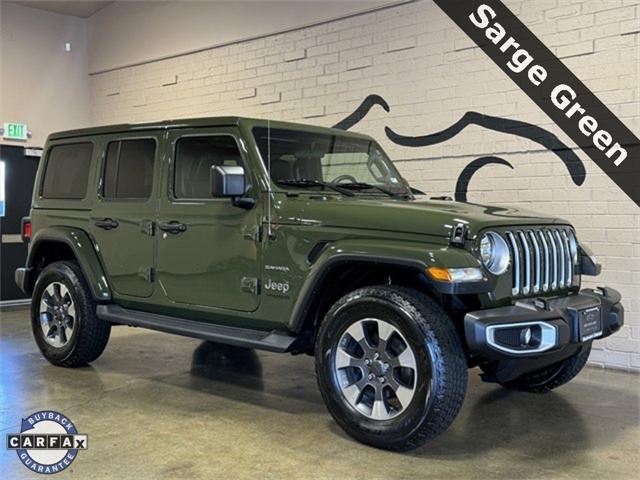 used 2021 Jeep Wrangler Unlimited car, priced at $36,828