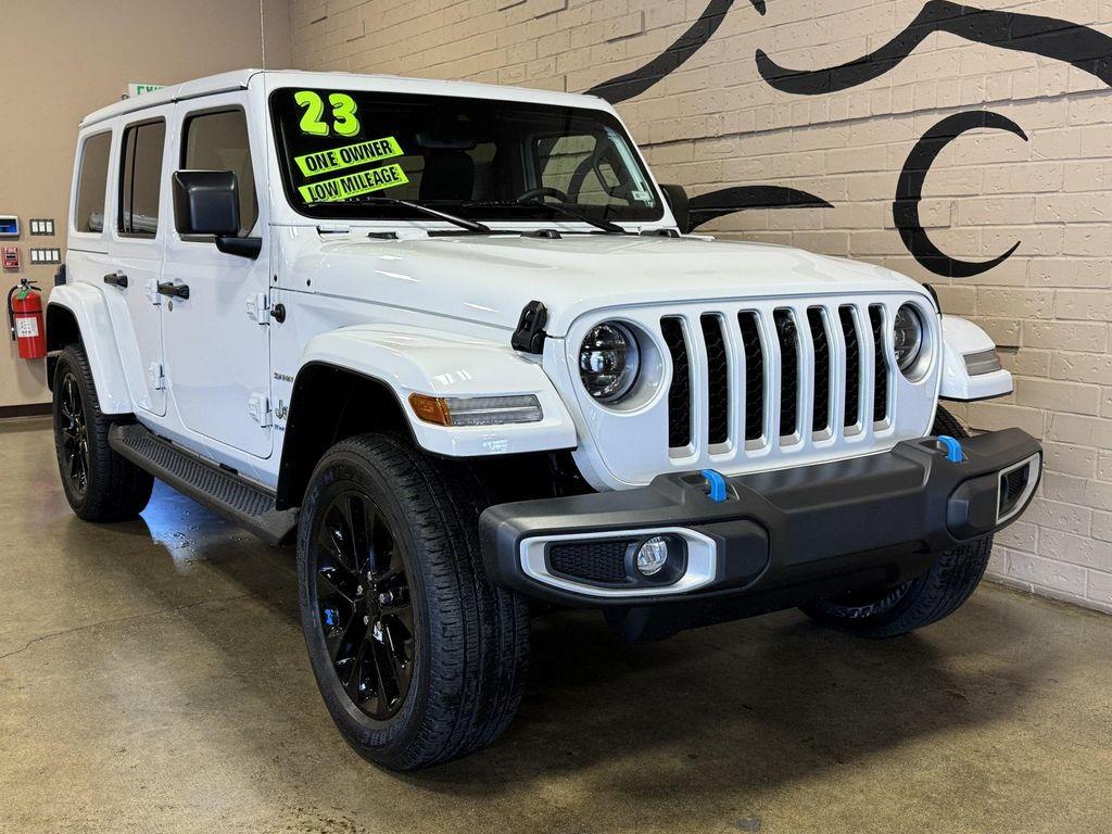 used 2023 Jeep Wrangler 4xe car, priced at $33,978