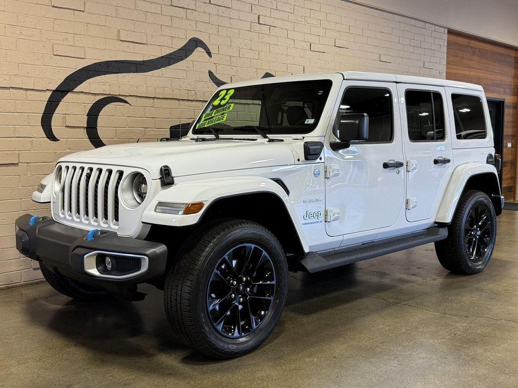used 2023 Jeep Wrangler 4xe car, priced at $33,978