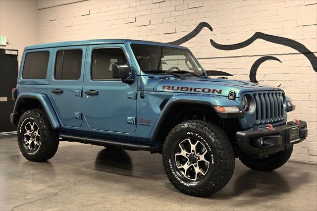 used 2020 Jeep Wrangler Unlimited car, priced at $39,994