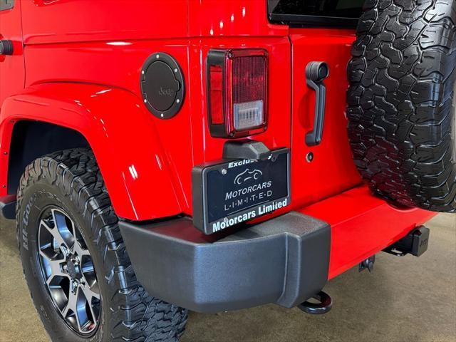 used 2017 Jeep Wrangler Unlimited car, priced at $23,676