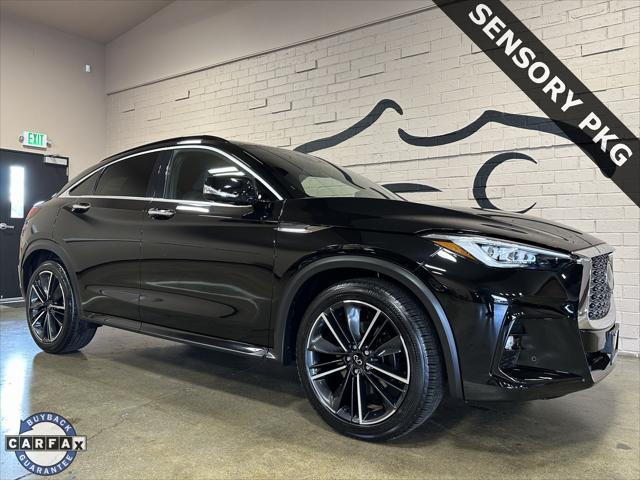 used 2022 INFINITI QX55 car, priced at $34,277