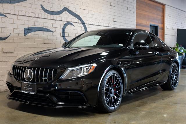 used 2020 Mercedes-Benz AMG C 63 car, priced at $68,440