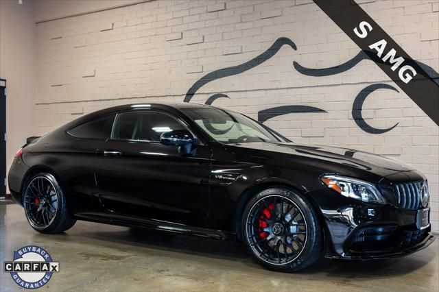 used 2020 Mercedes-Benz AMG C 63 car, priced at $68,440