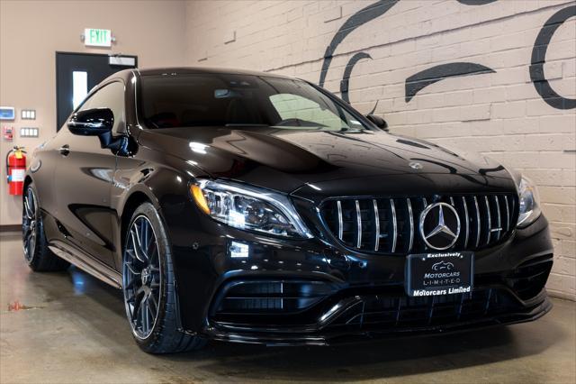 used 2020 Mercedes-Benz AMG C 63 car, priced at $68,440