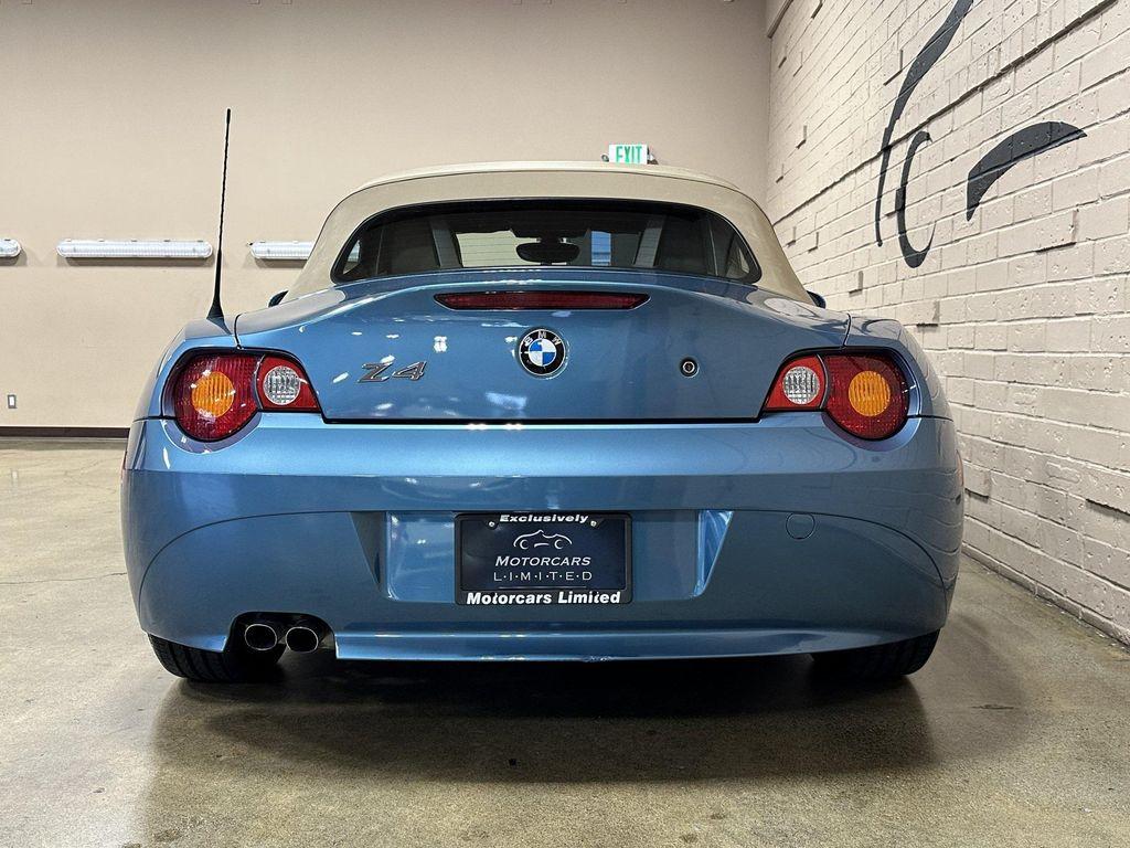 used 2003 BMW Z4 car, priced at $14,950