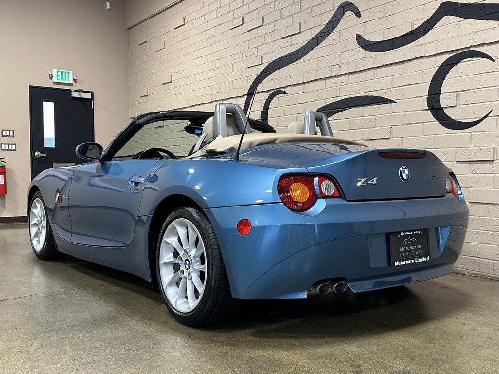 used 2003 BMW Z4 car, priced at $14,950