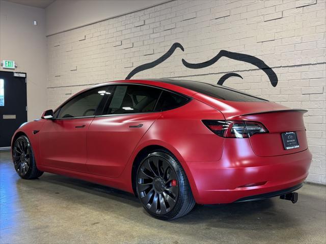used 2023 Tesla Model 3 car, priced at $42,950