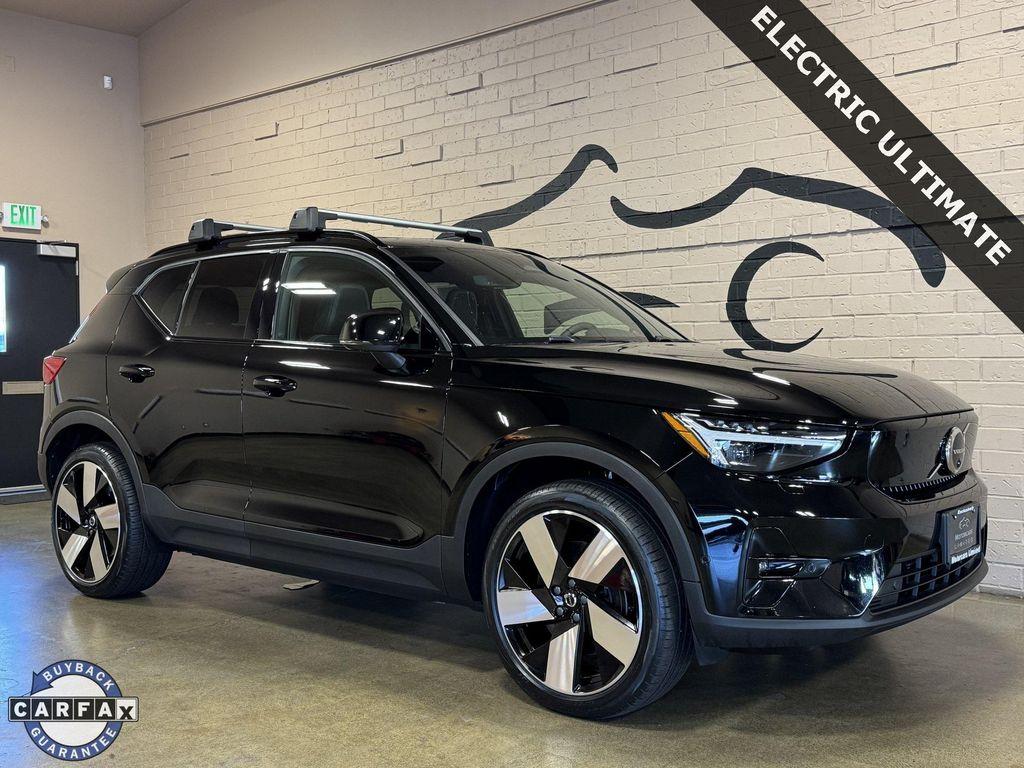 used 2023 Volvo XC40 Recharge Pure Electric car, priced at $36,377